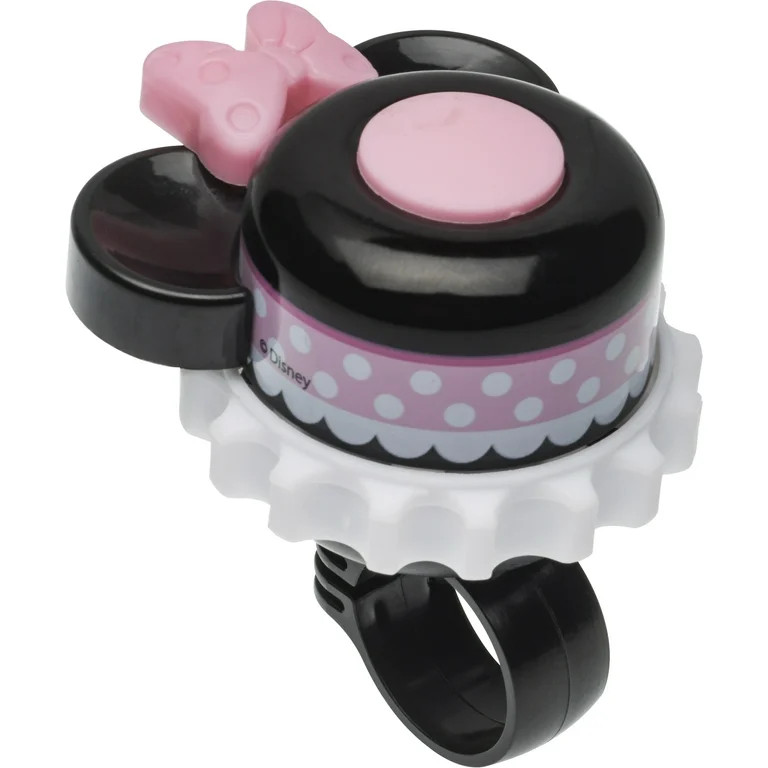 Bell Disney Minnie Mouse Ears Safety Bell, Black and Pink | Walmart (US)