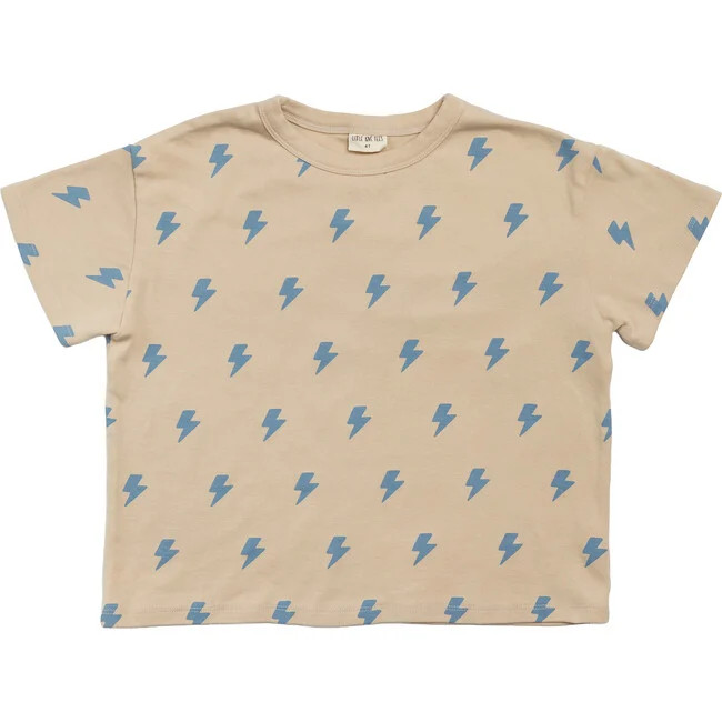 Bolt Tee, Tan | Maisonette