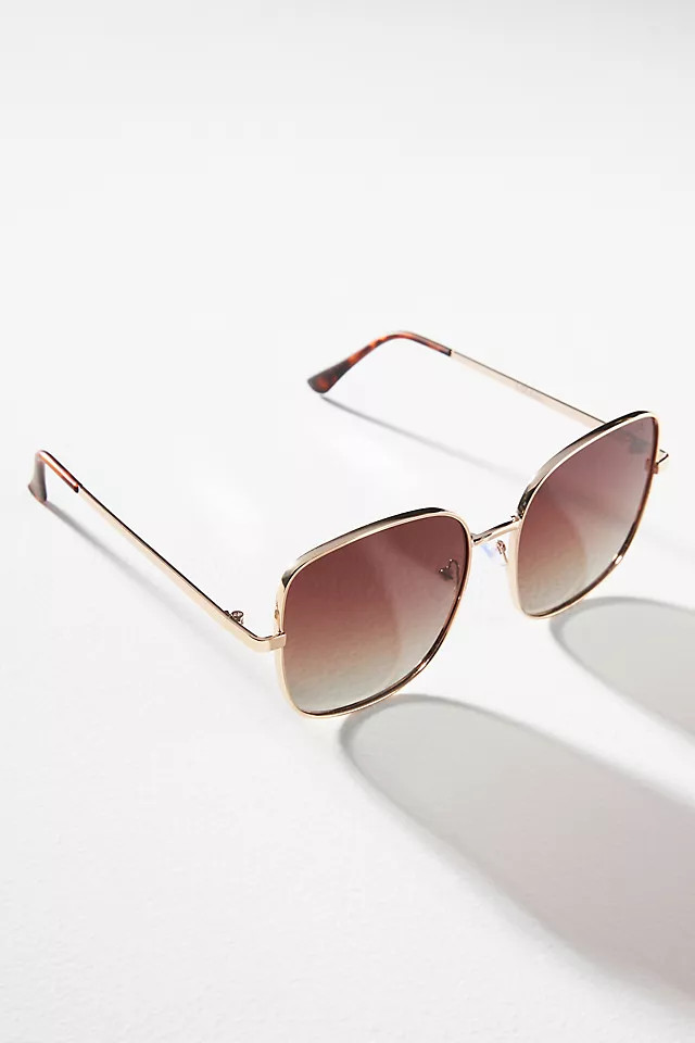 Krissy Square Sunglasses | Anthropologie (US)