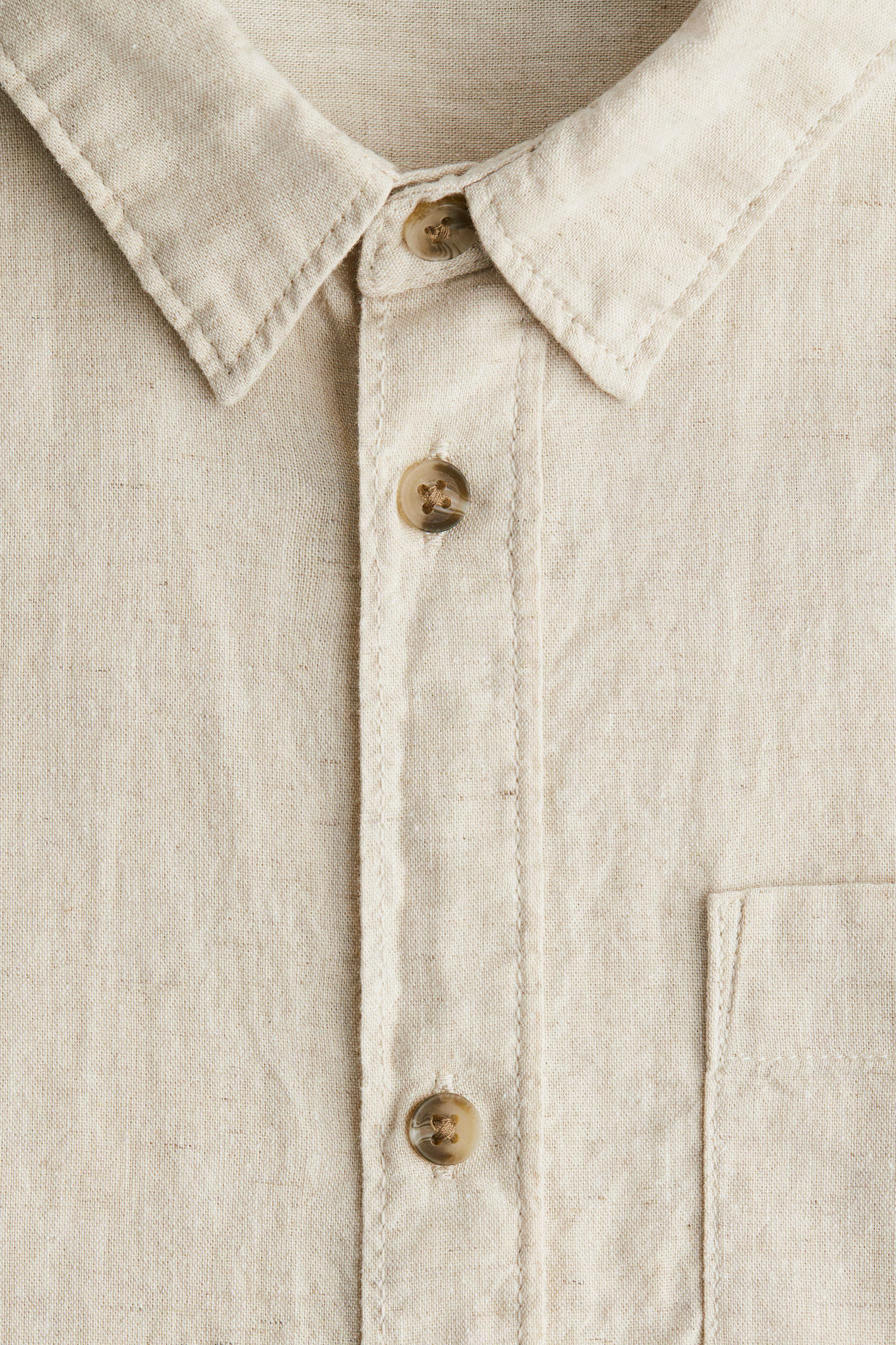 Bluse aus Leinenmix - Hellbeige - Kids | H&M AT | H&M (DE, AT, CH, NL, FI)