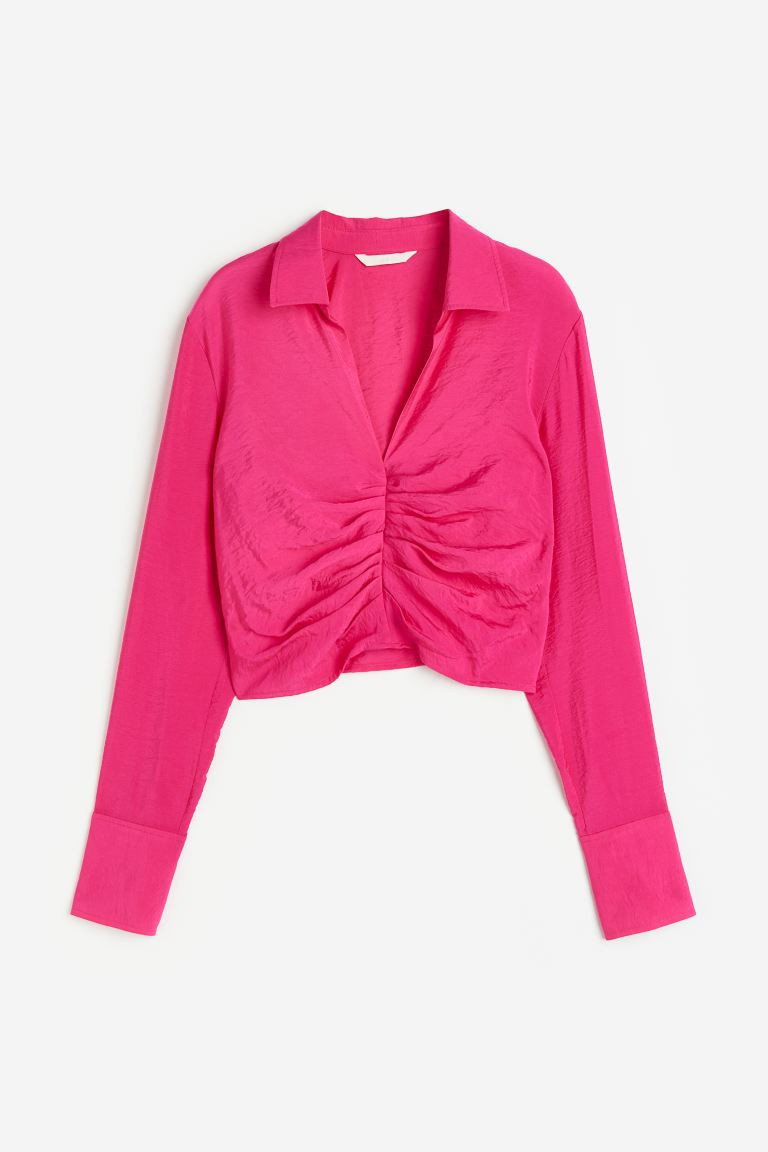 Blouse with Collar | H&M (US + CA)