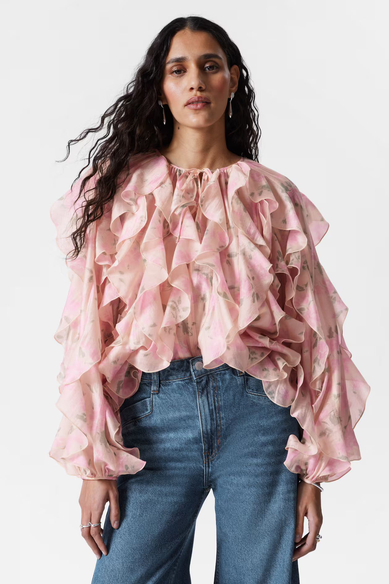 Ruffle Blouse | H&M (UK, MY, IN, SG, PH, TW, HK)