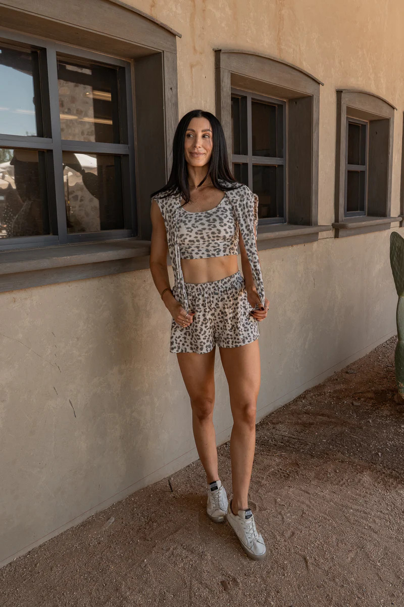 Lux Leopard Short | Izzy and Ivy Boutique