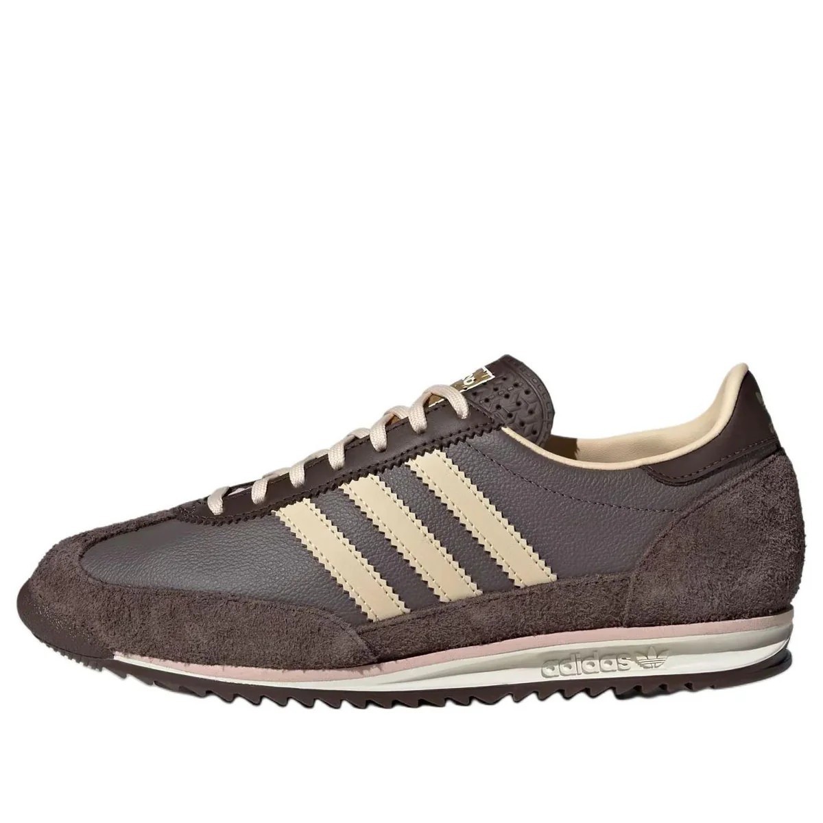 (WMNS) adidas originals SL 72 OG 'Charcoal Crystal Sand Brown' IF1937 | KICKS CREW