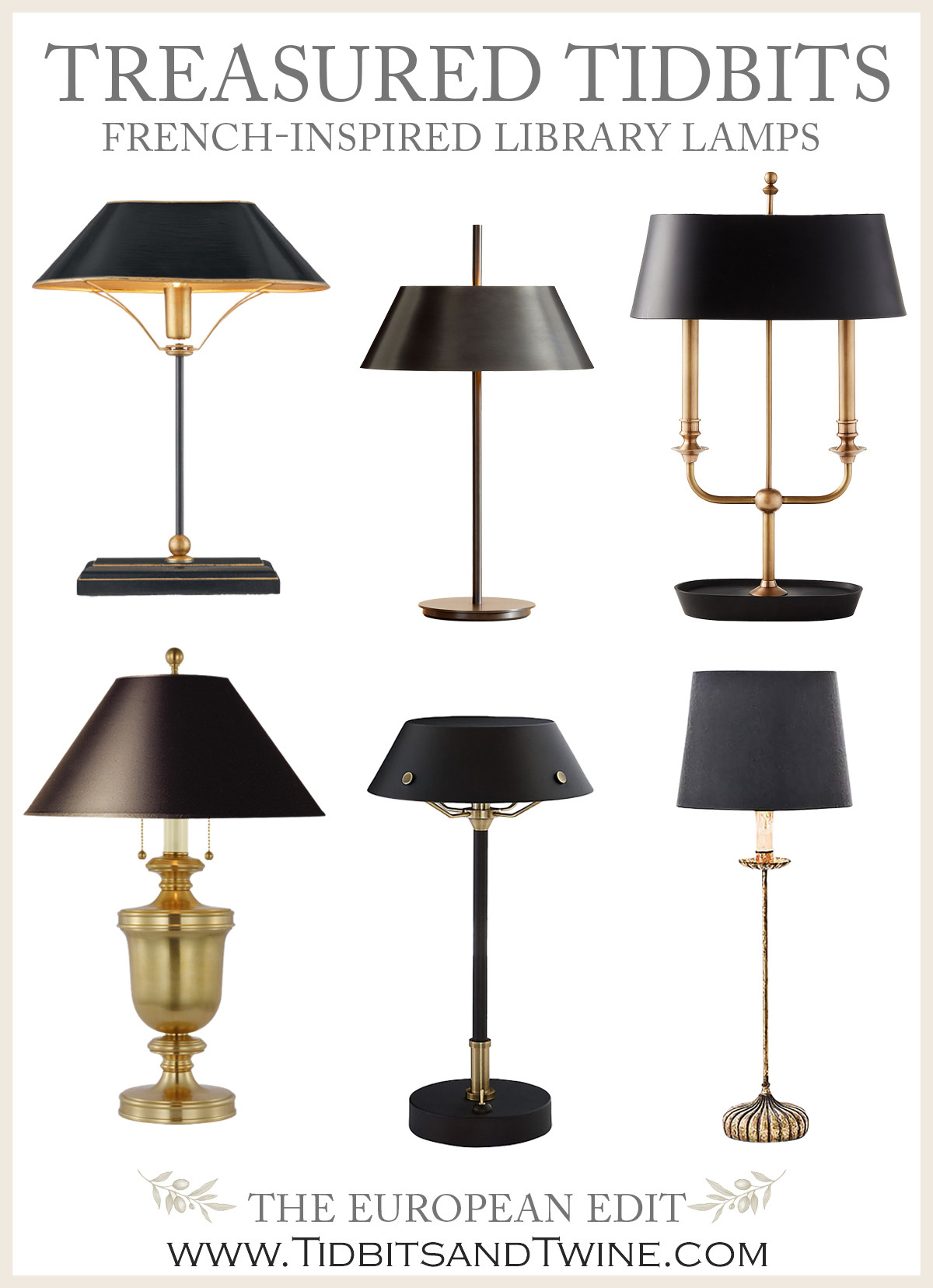 French-Inspired Library Lamps 🖤
Elegant black & brass finds for a timeless, collected look.

#librarylamp #brasslamp #blackandbrass #tablelampstyle #frenchdecor #collectedhome #timelessdecor #ltkhome #europeanstyledecor #homelighting 

 #LTKHome #LTKFindsUnder100 #LTKStyleTip