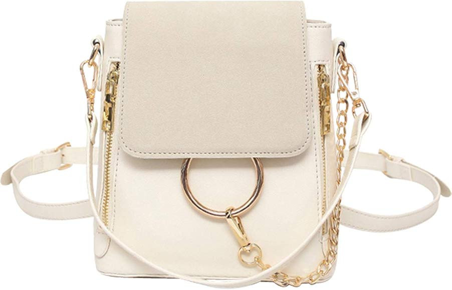 Luxury Women Real Leather Satchel Crossbody Handbags,Backpack 3 Colors | Amazon (US)