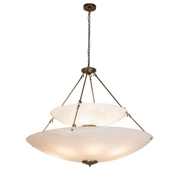 12 - Light Gold Vein Unique / Statement Pendant | Wayfair North America