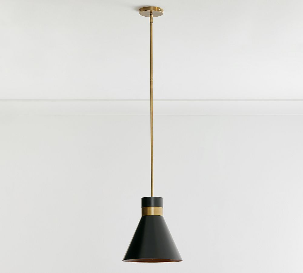 Maxwell Metal Pendant | Pottery Barn (US)