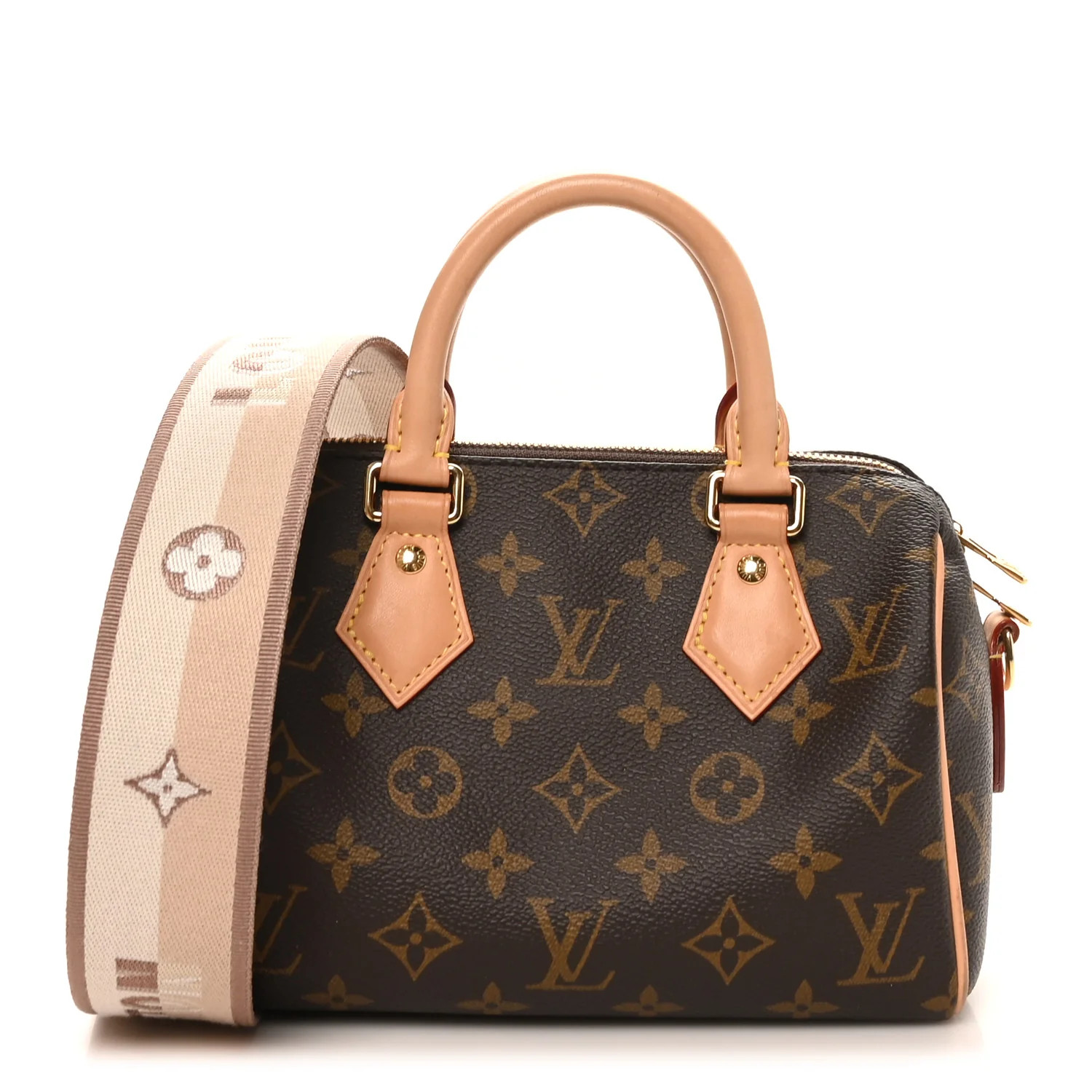 Monogram Speedy Bandouliere 20 Beige | FASHIONPHILE (US)