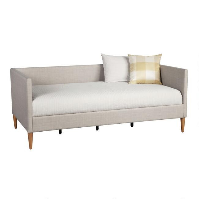 Clara Upholstered Daybed Frame | World Market