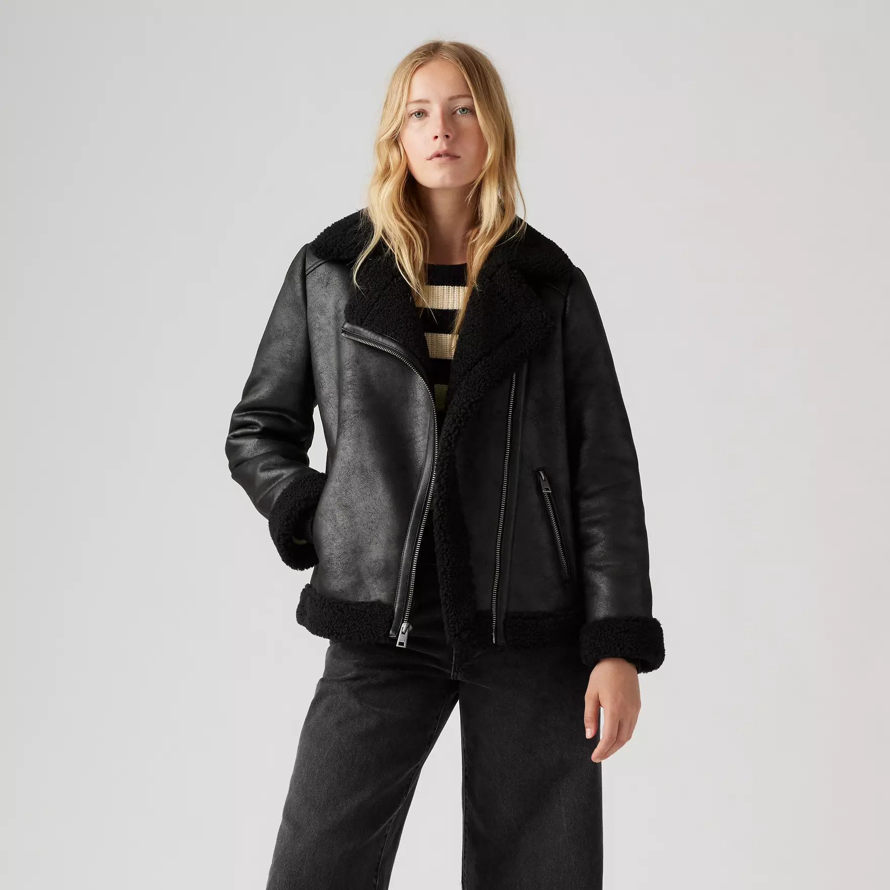 Faux Shearling Moto Jacket | Levi's US