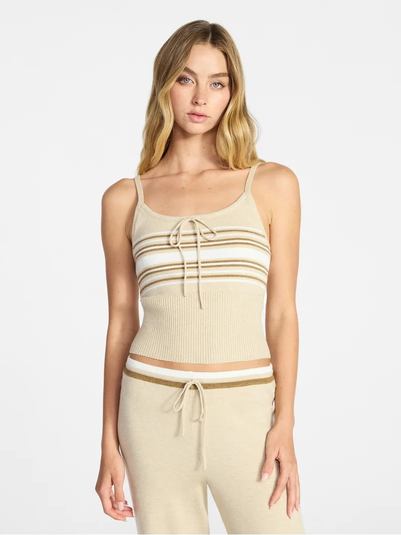 No Boundaries Sweater Cami, Women's XXS-XXL | Walmart (US)