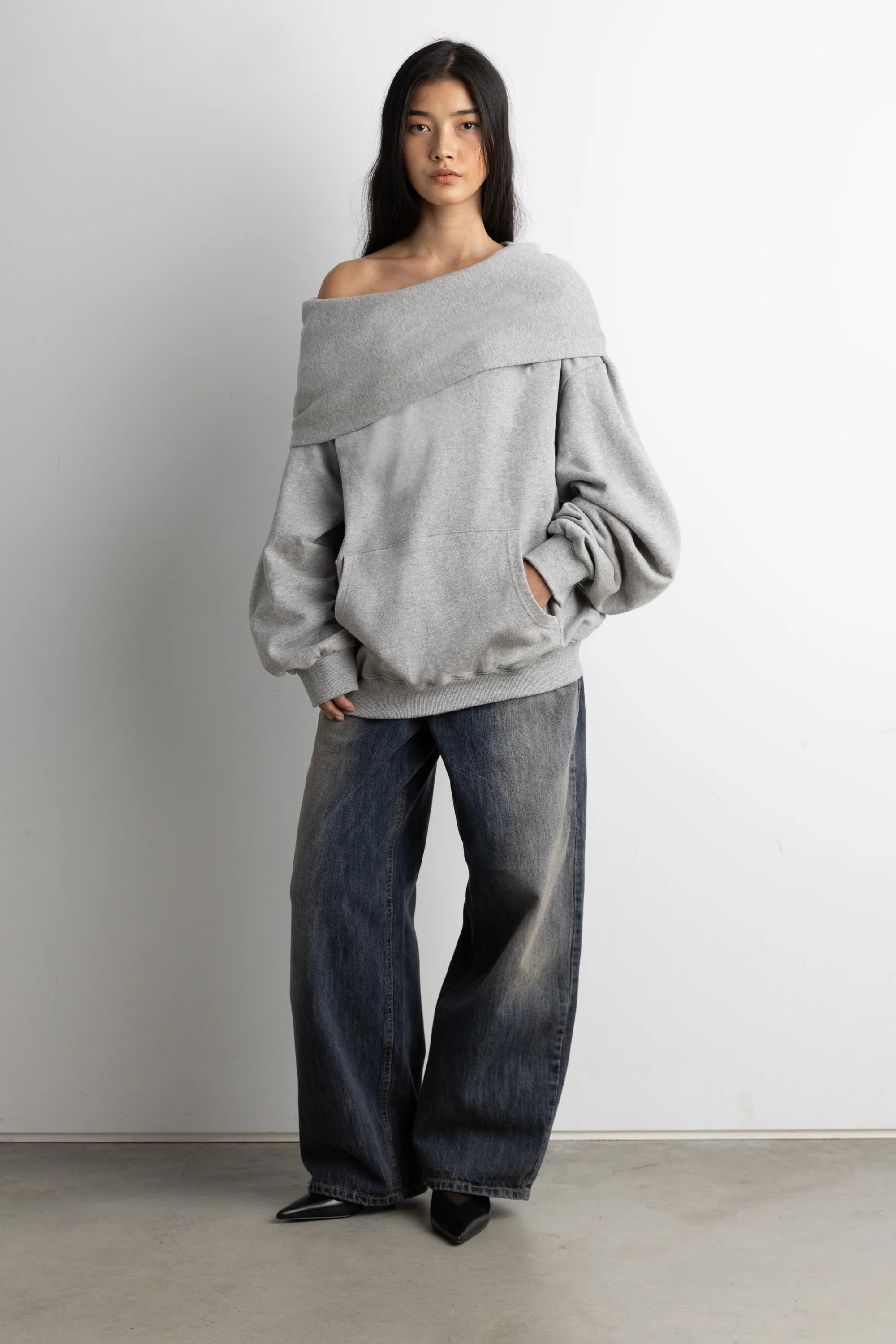 SLOUCHY OVERSIZED HOODIE | OAK + FORT