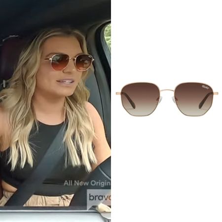 Lindsay Hubbard’s Brown Sunglasses 