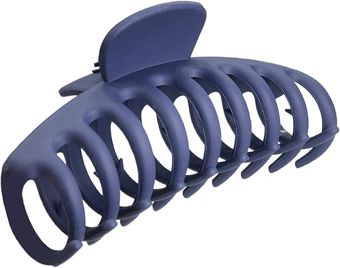 OWIIZI Hair Clip, 4.3" Matte Large Non-Slip Jumbo Claw Barrette for Women's Long Thick Hair, Stro... | Amazon (US)