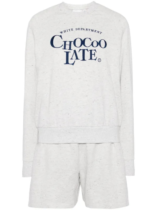 CHOCOOLATE logo-embroidered Tracksuit Set - Farfetch | Farfetch Global