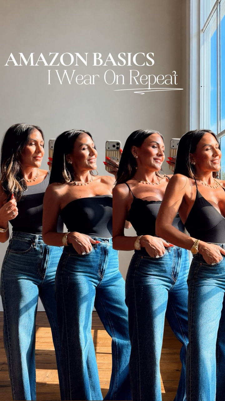 The Amazon basics I keep reaching for lately 🤍

Good tops really do all the heavy lifting in a closet, and these are the ones I’ve been wearing on repeat. Bodysuits, camis, tube tops, halters… all simple, all flattering, and all the kind of pieces that make getting dressed feel way easier.

These are the staples I keep building outfits around because they work with everything and actually look elevated on.

5’2” • 130 lbs • 25” waist • 34DD
wearing XS/S depending on style

#amazonfashion #amazonstyle #petitefashion #over40style #closetstaples