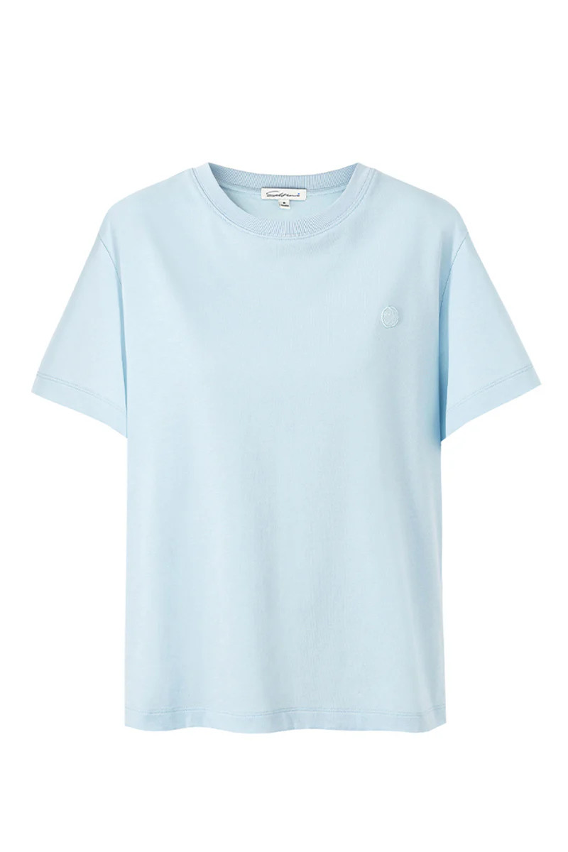 SELFWHO Smiley Wardrobe Series Comfortable Cotton T-shirt | SELFWHO