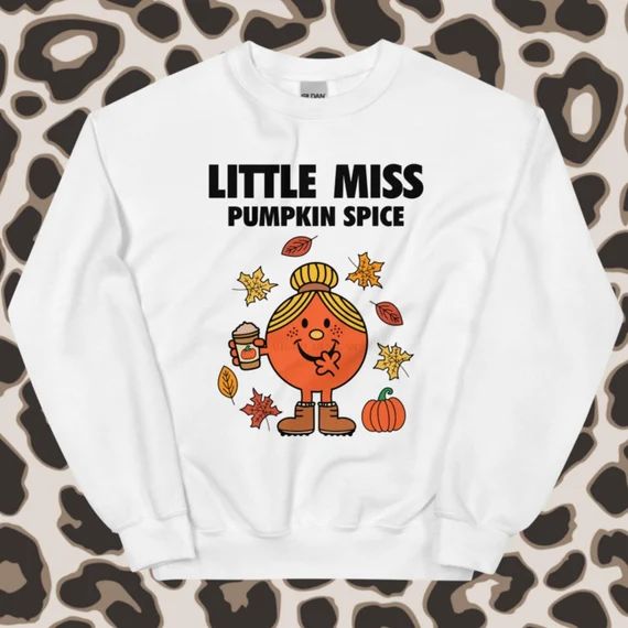 Little Miss Pumpkin Spice Sweatshirt Women's Trendy - Etsy | Etsy (US)