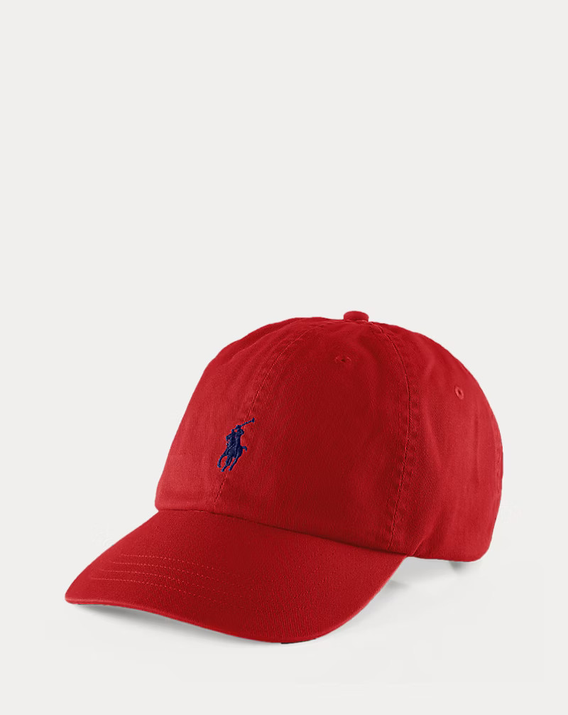 Cotton Chino Baseball Cap | Ralph Lauren (UK)