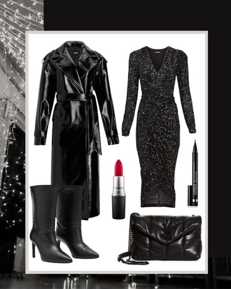 Christmas party outfit 
NYE dress outfit
Black sequin dress
Black boots

#blacksequindress #blackboots #winterdressshoes #sparklydress

#LTKSeasonal #LTKHoliday #LTKshoecrush