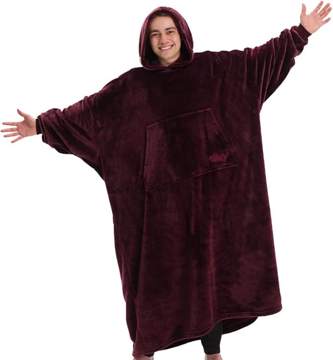 THE COMFY Dream Long | Oversized Floor Length Light Microfiber Wearable Blanket, Seen on Shark Ta... | Amazon (US)