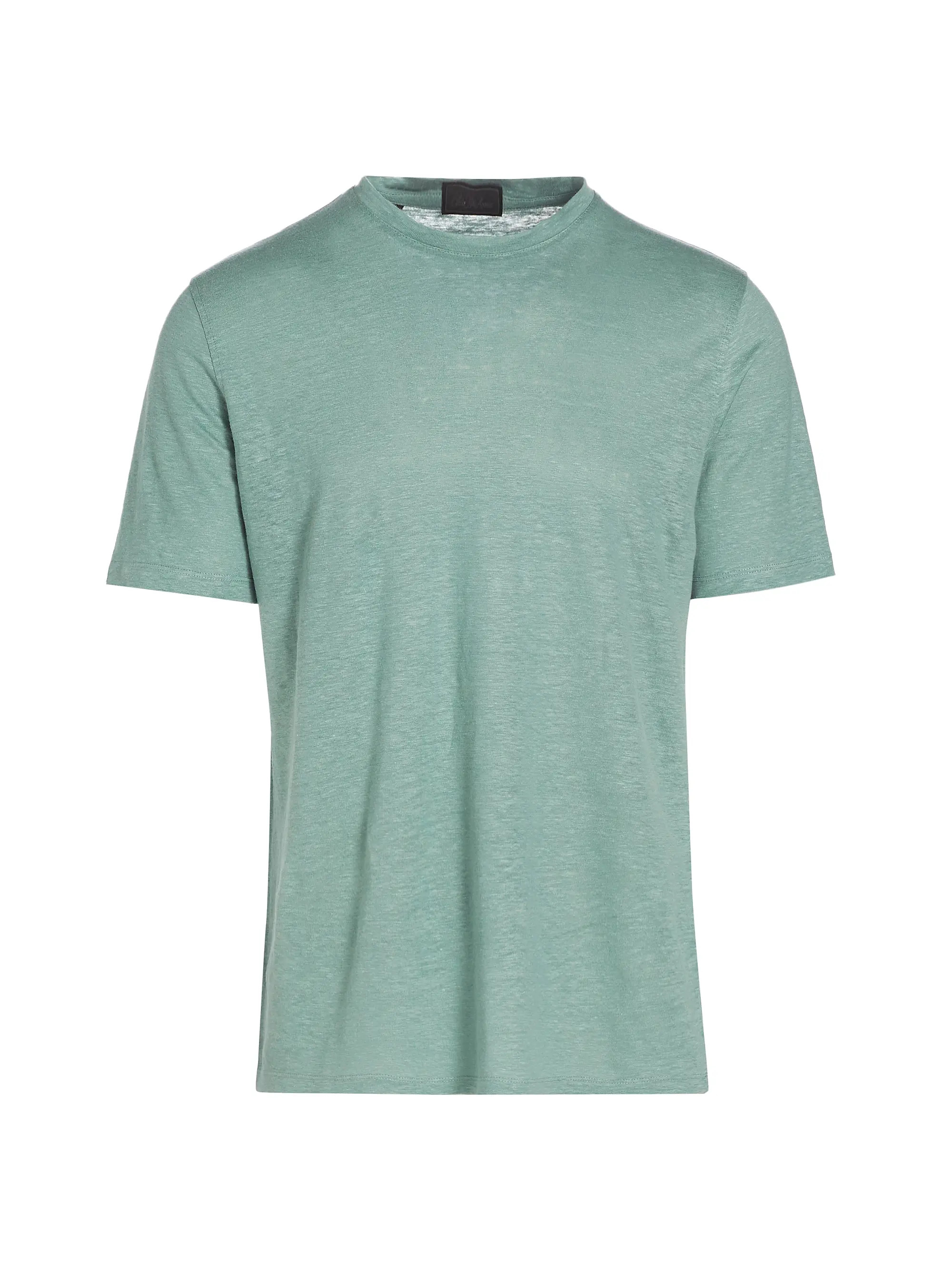 COLLECTION Linen Crewneck T-Shirt | Saks Fifth Avenue