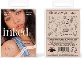 Disco Cowgirl Temporary Tattoos | Nordstrom