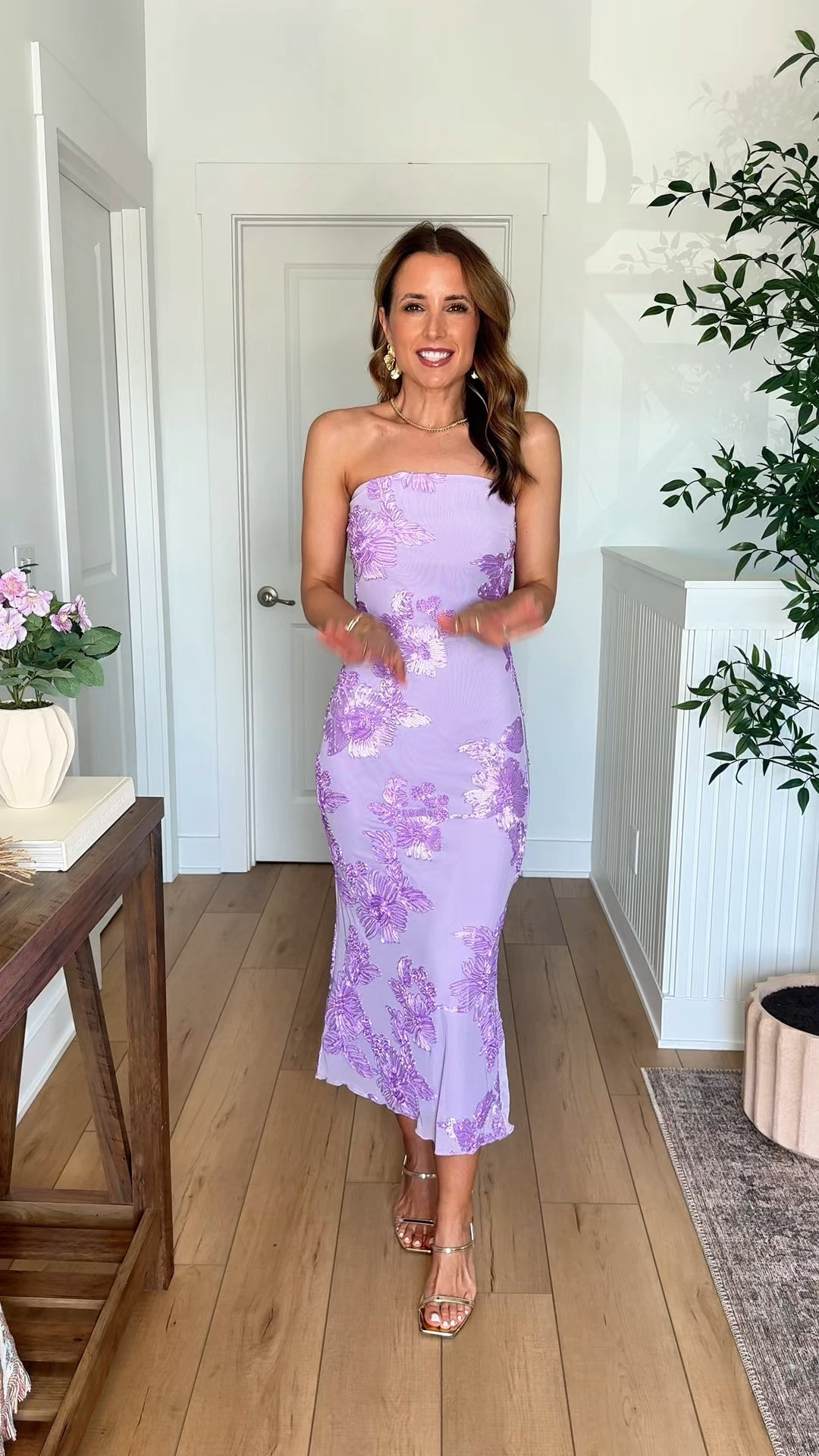 Amazon wedding guest dresses. Spring wedding guest. Summer wedding guest. Fall wedding guest. Floral midi dress. Wearing XS. Vacation dress. Vacation outfit. Destination wedding.

#LTKootd #LTKWedding #LTKTravel