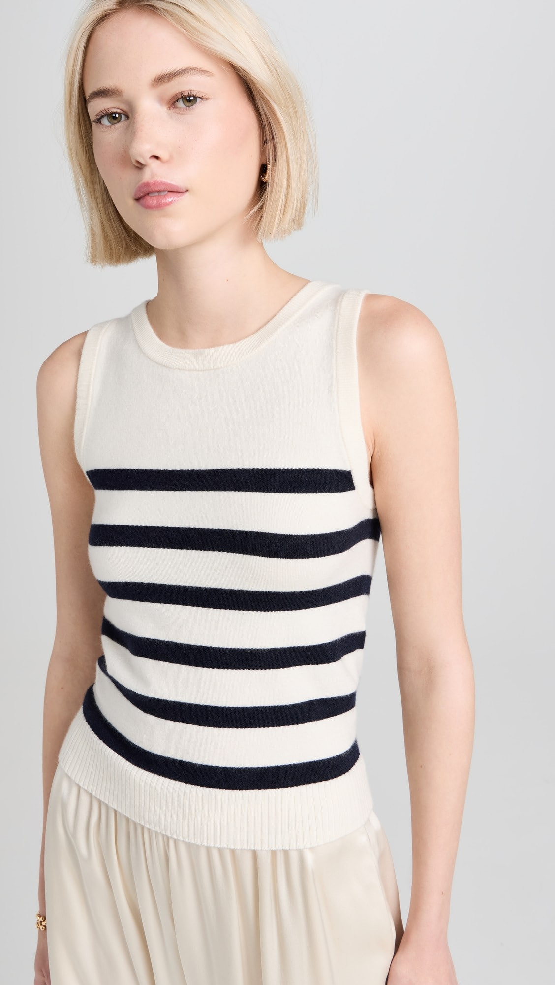 La Ligne Striped Featherweight Sweater Vest | Shopbop | Shopbop