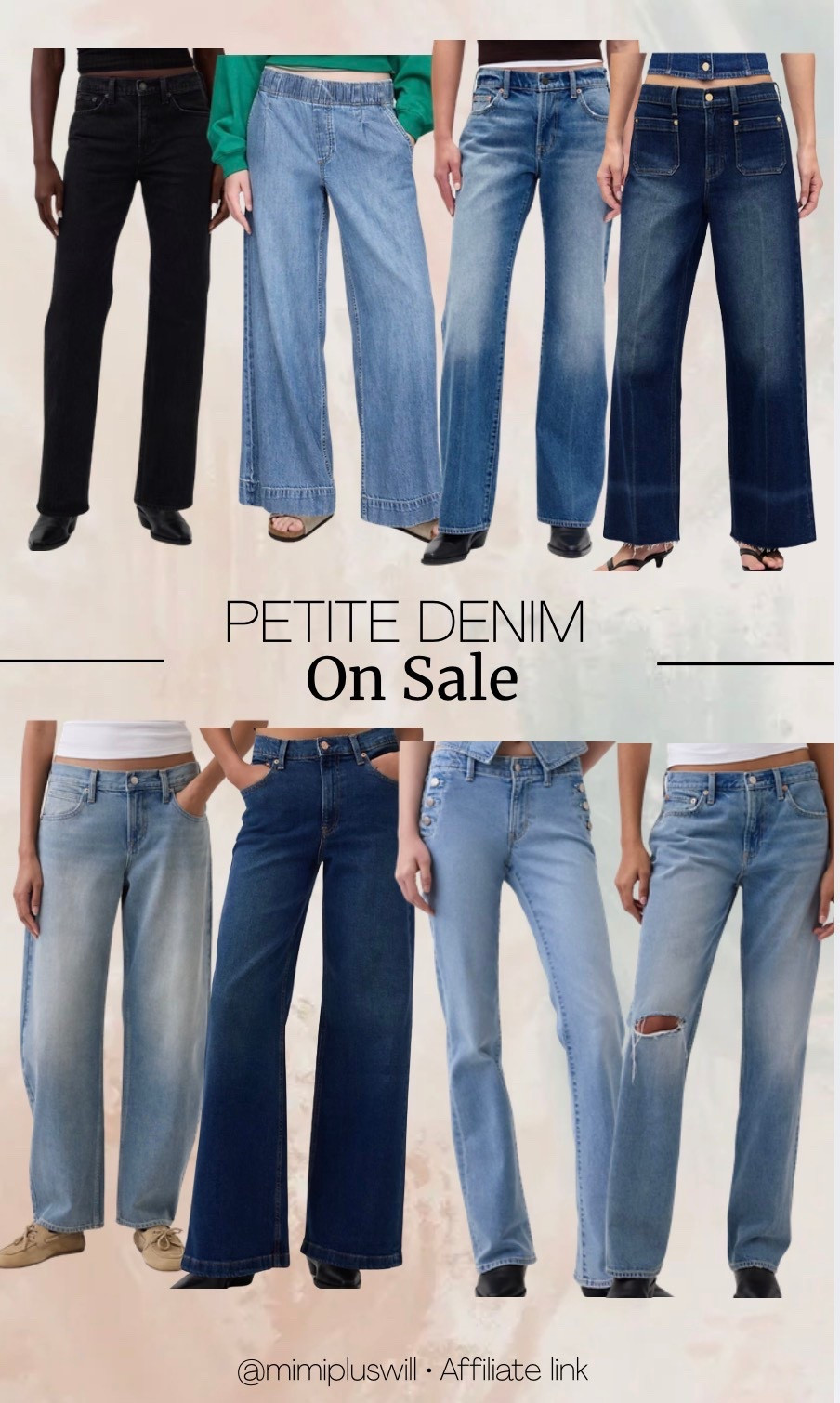 Petite GAP denim on sale!

Denim | jeans | petite | petite fashion | petite pants 
Follow @mimipluswill for more! 

#LTKPetite #LTKmomlife #LTKSaleAlert