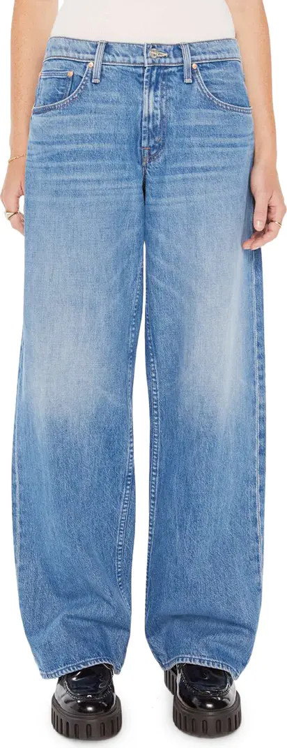 MOTHER The Down Low Spinner Sneak Nonstretch Baggy Jeans | Nordstrom | Nordstrom