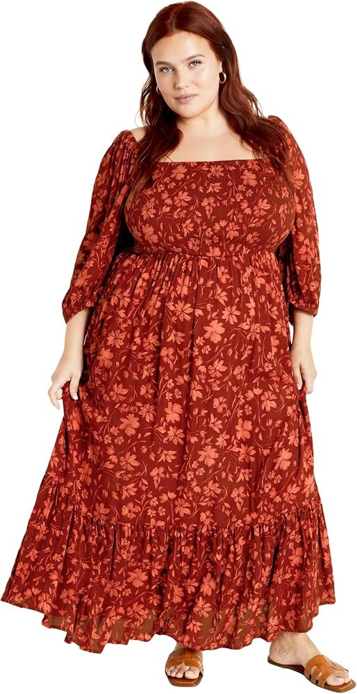 City Chic Women's Maxi Kaylee Dress | Amazon (US)