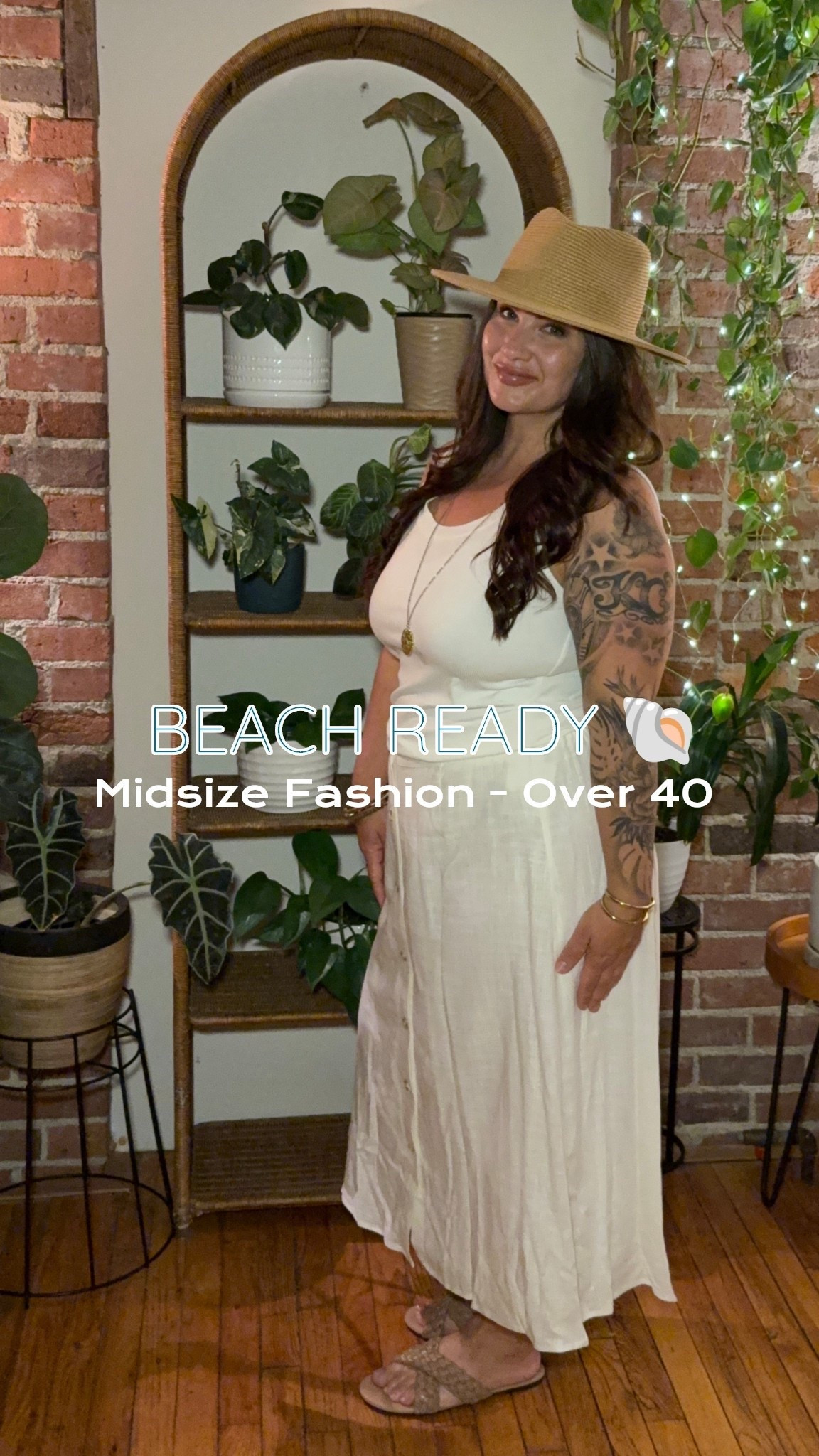 Beach Ready!🏝️ 

This look is part of my 10 piece summer capsule wardrobe. 
10 very basic pieces, paired to create 15+ unique outfits. 

For reference, I’m 5’3’ and 185 lbs. 
The Top & Bottom are both size Large.

Be sure to check out the other looks as well!


#LTKFindsUnder50 #LTKMidsize #LTKOver40
