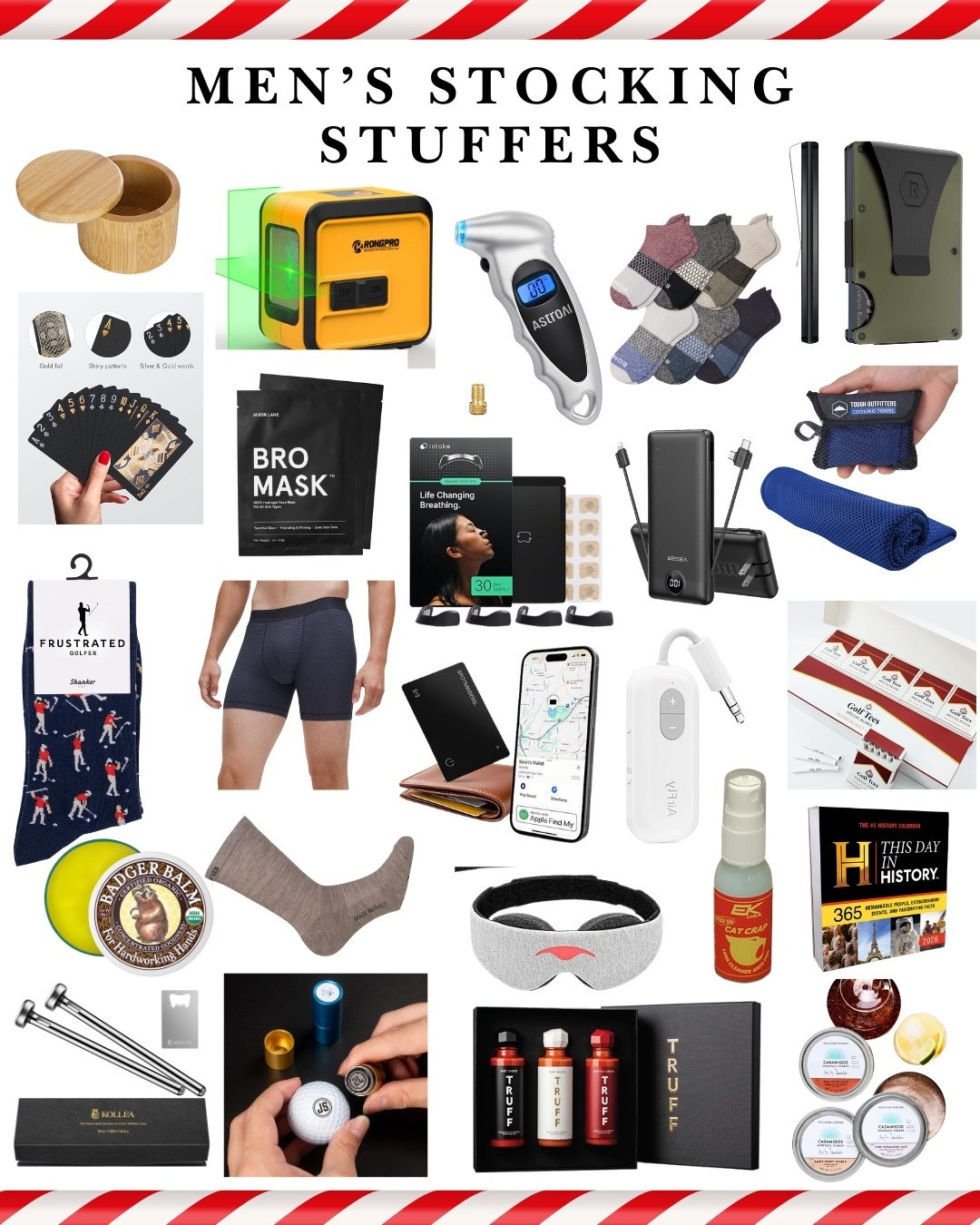 All MEN stocking stuffers! GG 2025