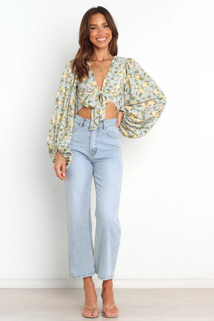 Kelsey Top - Green | Petal & Pup (US)