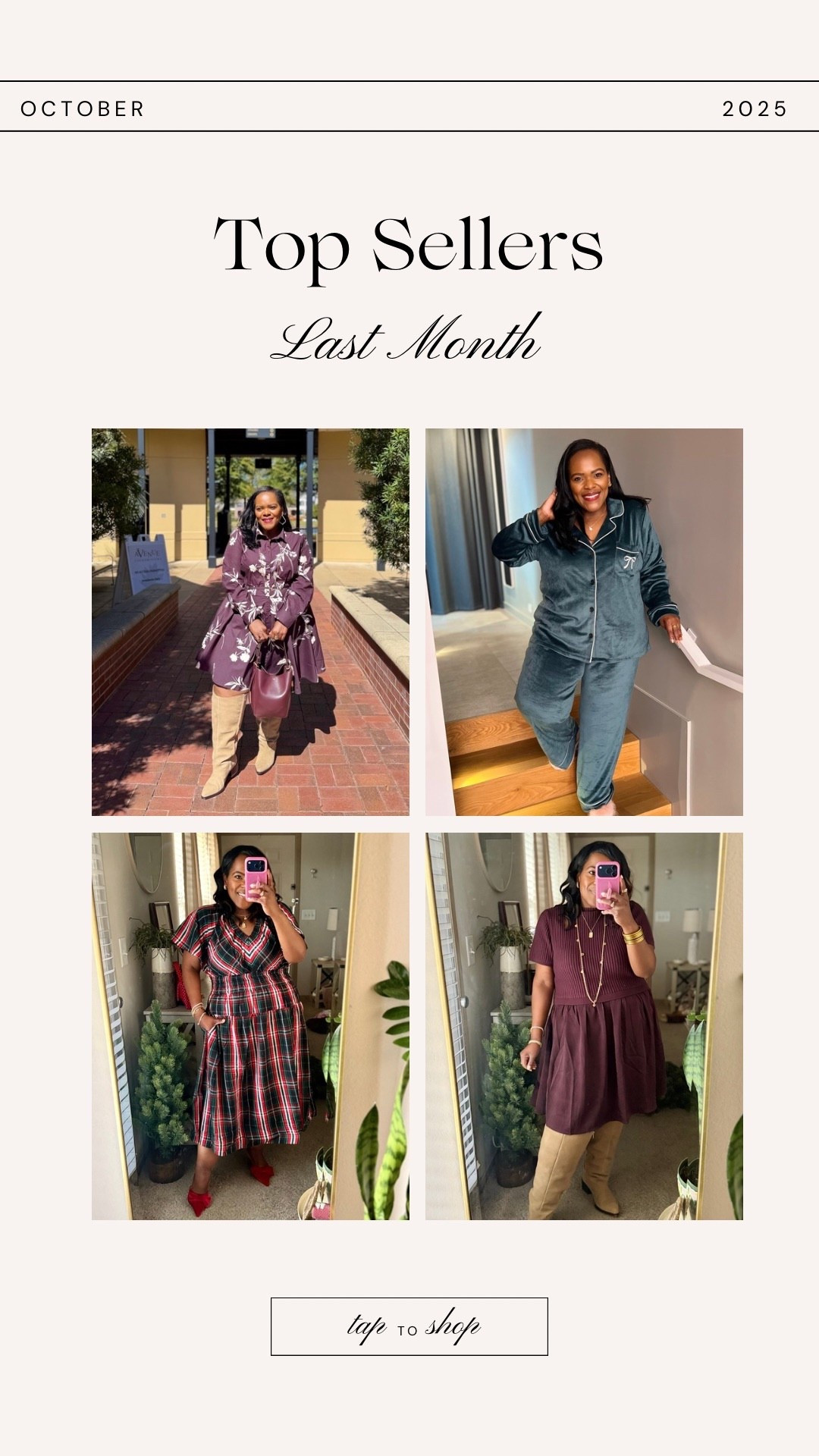 October best sellers!! From cozy velvet pajamas to tartan plaid holiday dresses from Walmart! 

#LTKHoliday #LTKPlusSize #LTKMidsize