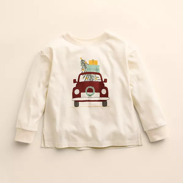 Kids 4-12 Little Co. by Lauren Conrad Relaxed Graphic Pullover | Kohl's