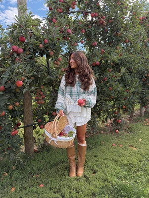Willow Vintage Floral YDS X POL EXCLUSIVE Top (Mint & Mocha) SHIPS PRE-ORDER | Shop Your Darling Style