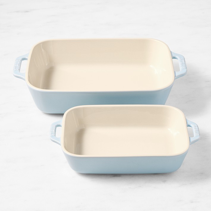 Staub Stoneware Rectangular Baking Dishes, Set of 2 PinterestFacebookXCopy Link Email Print     L... | Williams-Sonoma