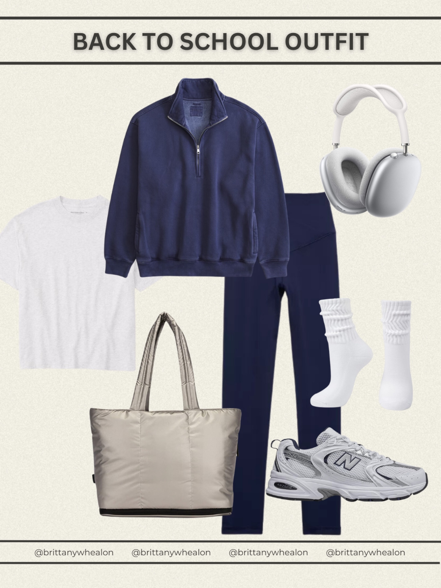 Back to school outfit, fall outfit, casual outfit, tshirt outfit, comfy outfit, navy leggings, sporty outfit 

#LTKxAF #LTKBacktoSchool #LTKStyleTip