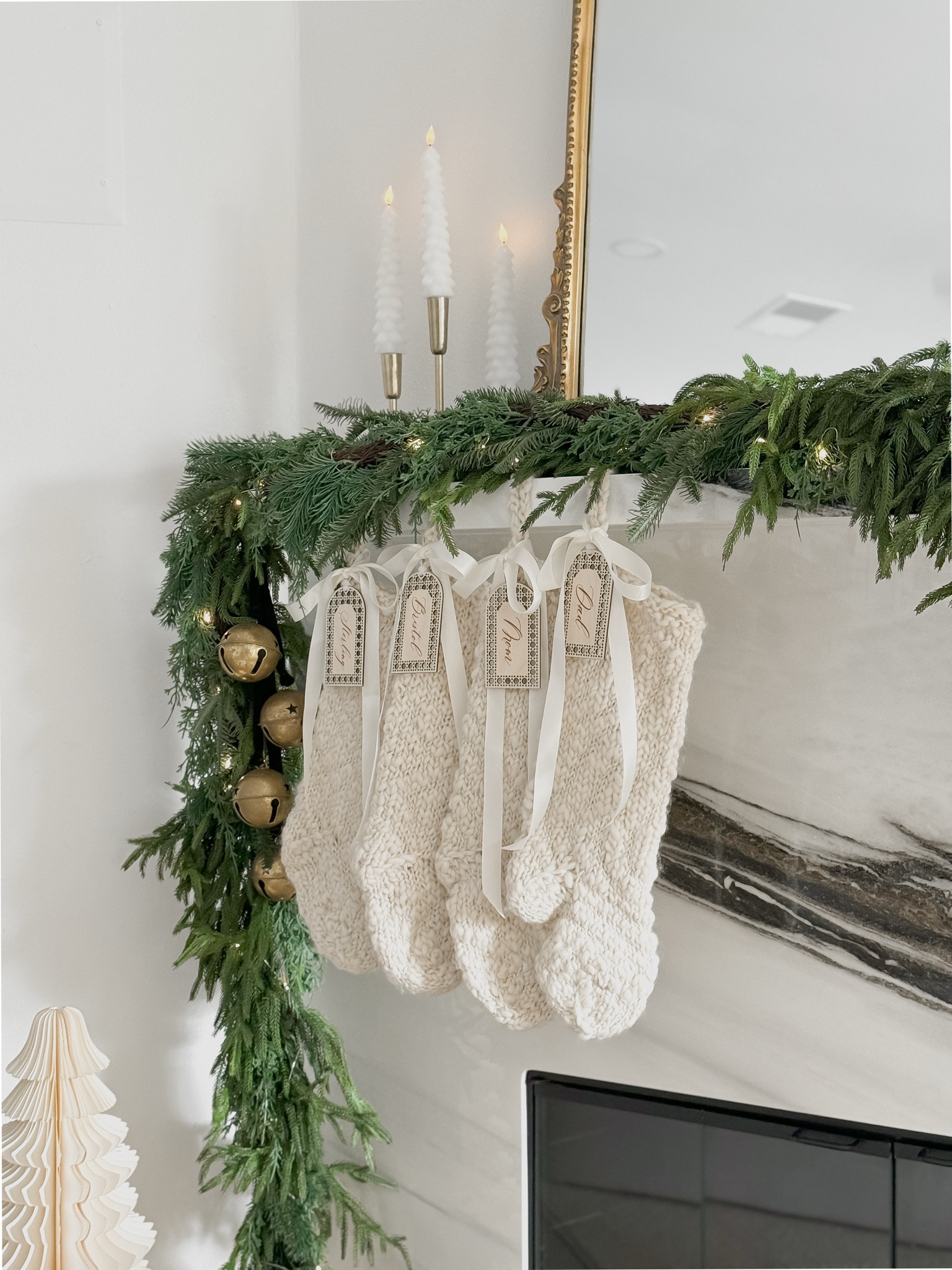 Stockings are hung by the fire for Santa 🎅🏼 

#LTKHoliday #LTKHome