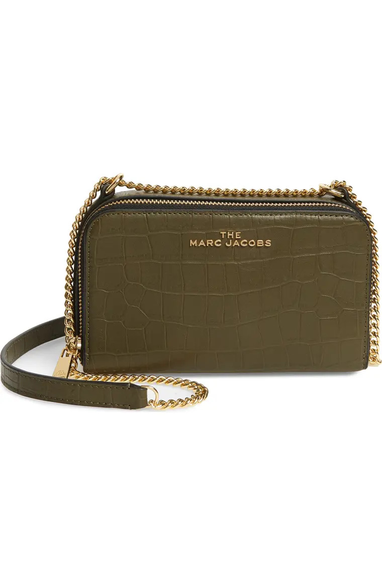 The Croc Embossed Leather Crossbody Bag | Nordstrom