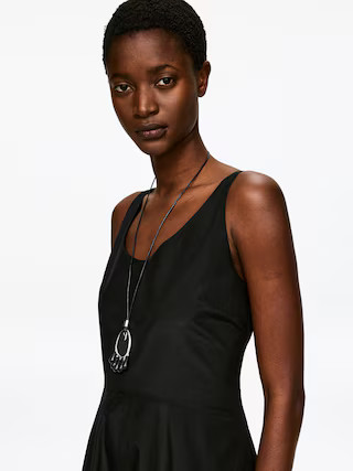 Pendant Leather Necklace – Black/Silver – Women – ARKET GB | Arket UK