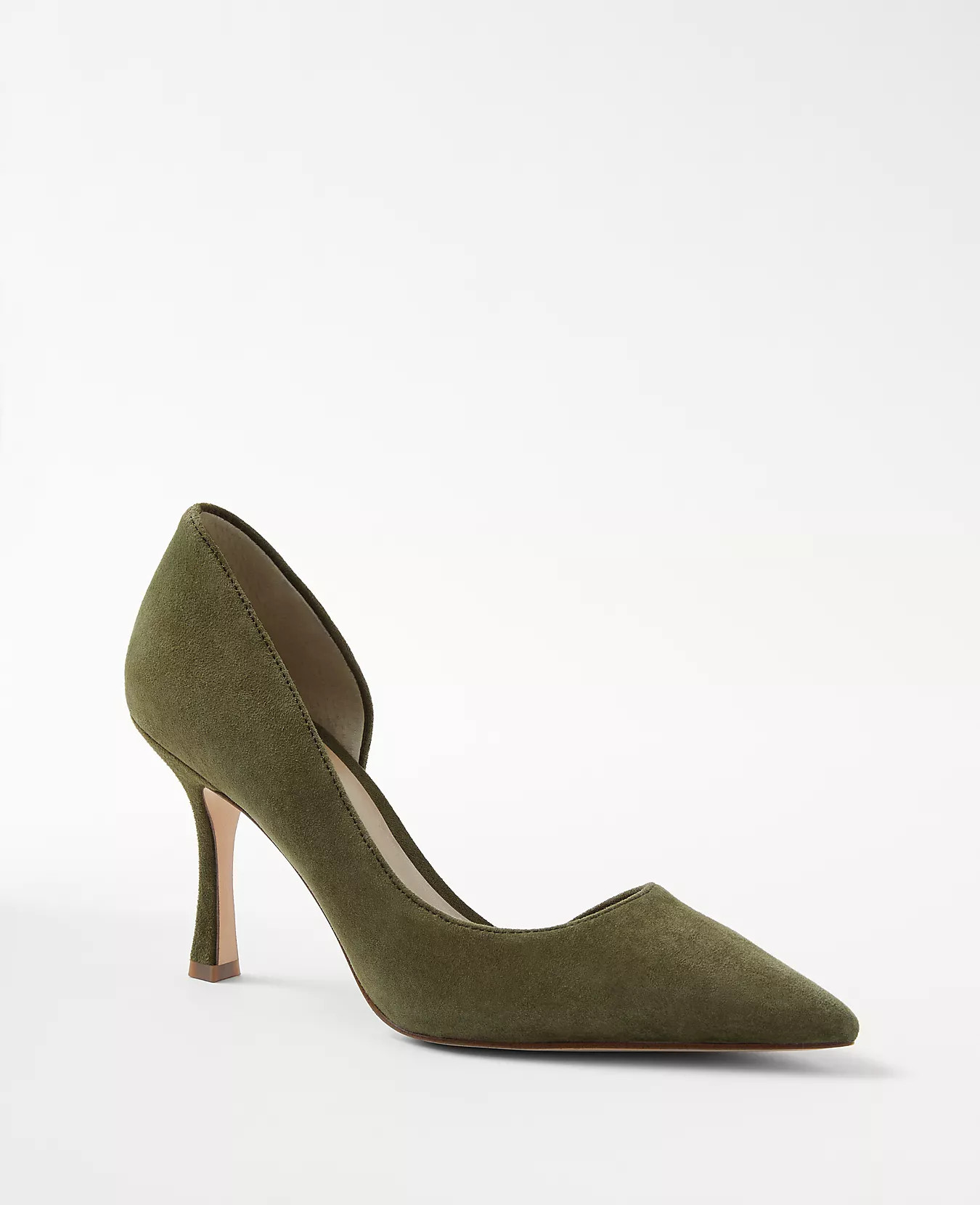 D'Orsay Suede Pumps | Ann Taylor (US)