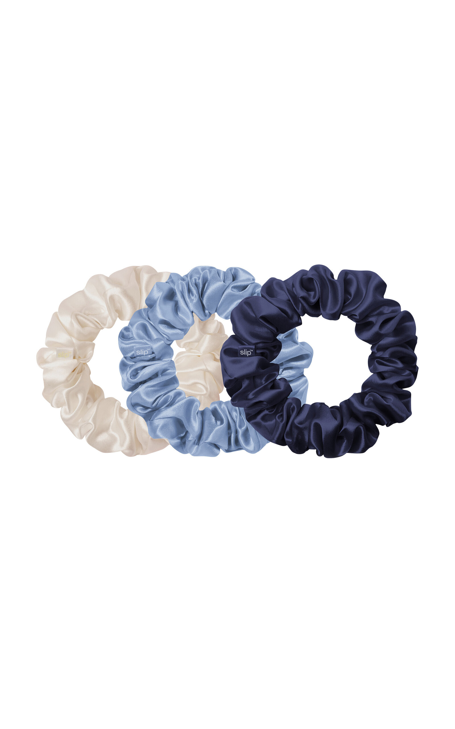 Slip Set-of-Three Large Silk Scrunchies - Moda Operandi | Moda Operandi (Global)