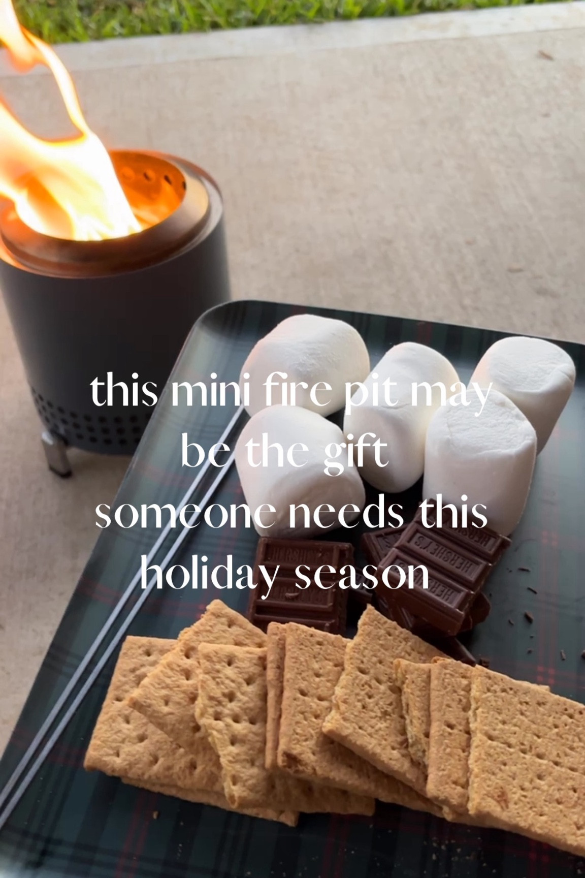 

This mini fire pit was gifted to us and it’s literally perfect for our family! It’s so portable and tiny, but gives the ambiance of a fire (and is the perfect size for a few people to roast s’mores) 🔥. We also love that it’s not a huge thing we have to store 🙌🏻.

So many of you asked for gifts for non fancy people and hard to buy for people, this is a great option for just under $100! 

#giftideas #giftideasforhim #outdoorgifts #familygiftideas

#LTKCyberWeek #LTKHoliday #LTKGiftGuide