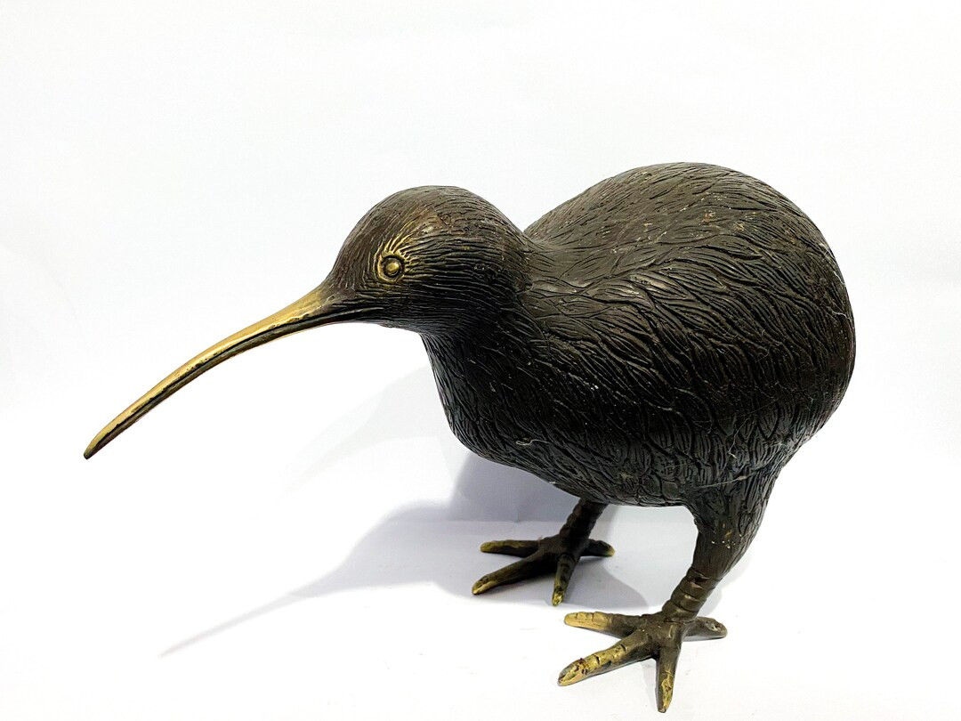 Large Kiwi Statue 14.2", Christmas Gift, Life Size, Animal Ornament, Bird figurine, Gifts for him... | Etsy (US)