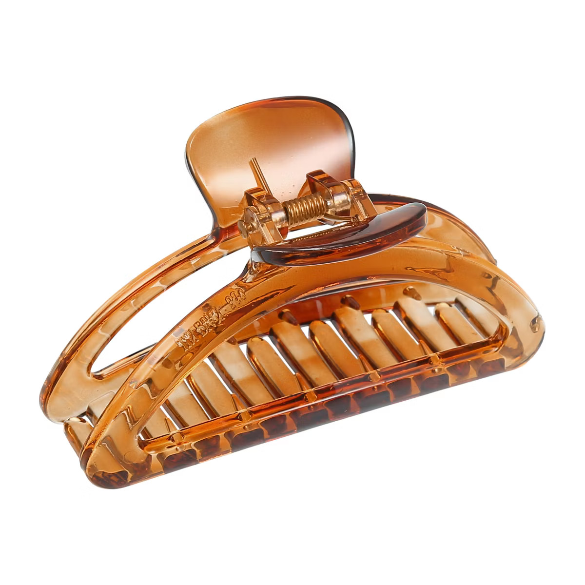 Unique Bargains Women's 3.54" Claw Clip Hair Accessories No Slip Grip Plastic Brown 1 Pc | Target