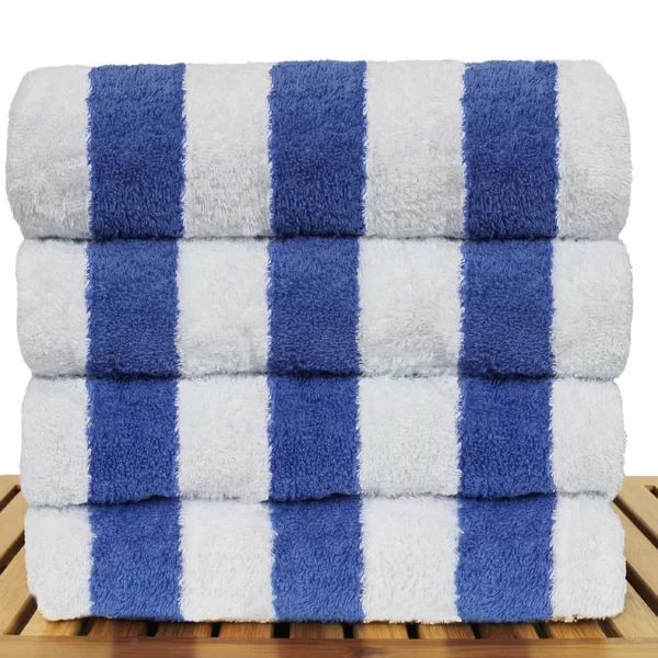 Mayfield 4 Piece 100% Cotton Beach Towel Set (Set of 4) | Wayfair North America